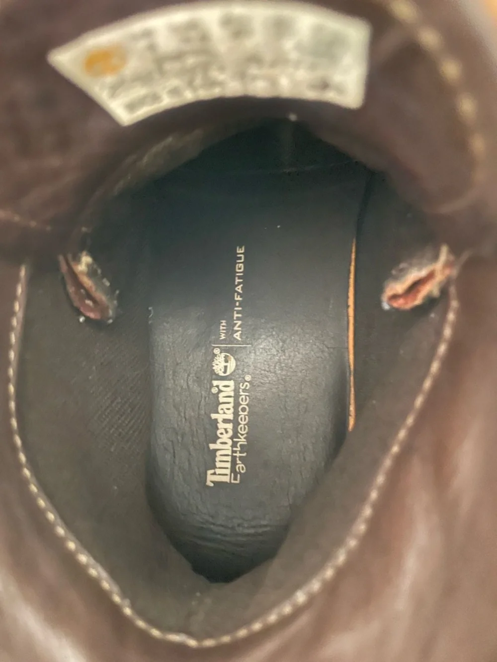 Timberland Earthkeeper Ryker Brown Leather Waterproof Boots Mens 9 Gorp Grunge